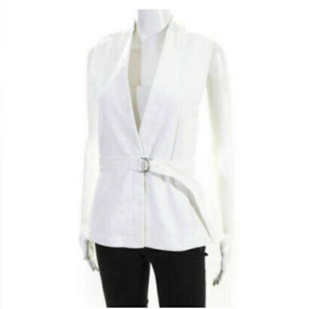 Helmut Lang Tie Front Vest